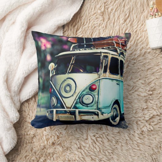 kombiの青 クッション (ブランケット)