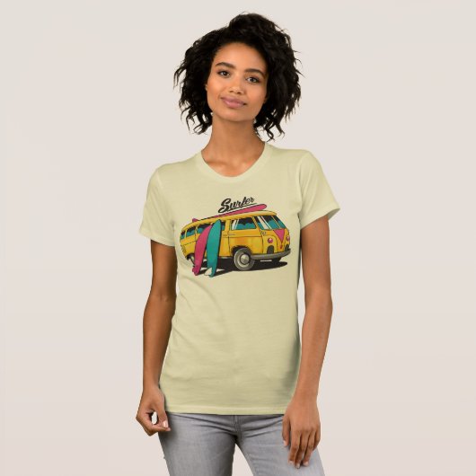 Kombi Surfer Tシャツ (正面フル)