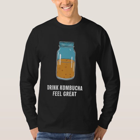 Kombuchaベネフィット醸造者メーカー茶愛好家3 Tシャツ (正面)
