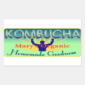 Kombucha Label カスタマイズ Your Own 長方形シール