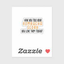 KombuchaScobyLove-Vinylシール