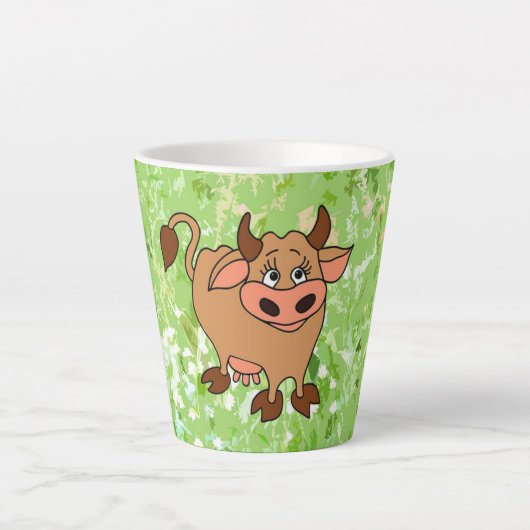 Komische Kuh カフェラテマグ (正面)