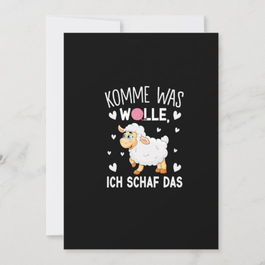kommeはwolle ich schaf dasだった セーブザデート (正面)