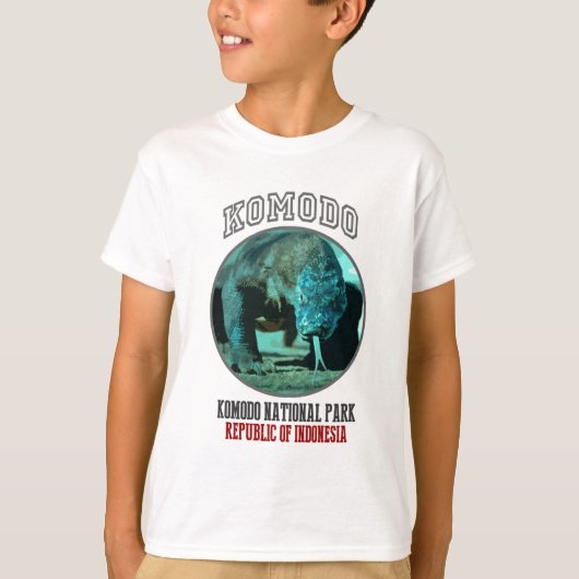 Komodo国民Park.png Tシャツ (正面)