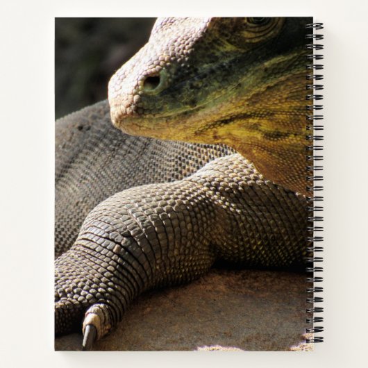 Komodo Dragon パーソナライズされた Notebook - 2枚の写真 ノートブック (裏面)