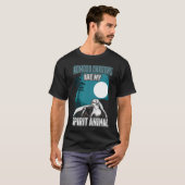 Komodo Dragon are my spirit animals Komodowaran Tシャツ (正面フル)