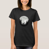Komodo Dragon Monitor Lizard Moon Tシャツ (正面)