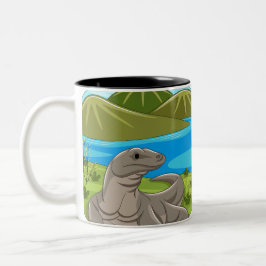 Komodo Dragon Mug ツートーンマグカップ