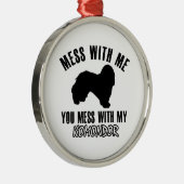 komondorのデザイン メタルオーナメント (右)