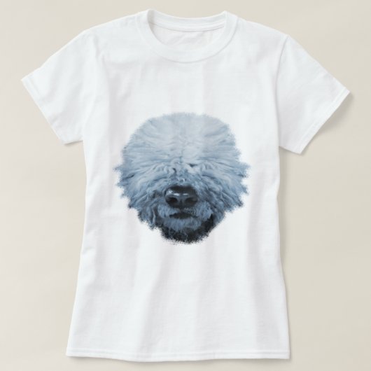 Komondor犬 Tシャツ (デザイン正面)