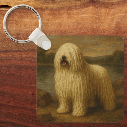 Komondor キーホルダー (正面)
