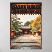 Komorebi - 陽光に輝く寺院 ポスター (正面)