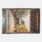 Komorebi - The Sun-Drenched Temple キッチンタオル (横)