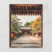 Komorebi - The Sun-Drenched Temple ポストカード (正面)