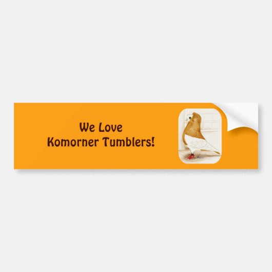 Komorner Yellow Mag 1973 バンパーステッカー (正面)
