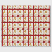 Komorner Yellow Mag Pigeon 1973 ラッピングペーパー (フラット)