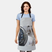 Kompas dat de richting geeft aan een avontuur. エプロン (着用した状態)