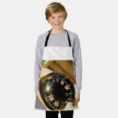 Kompas helpt navigeren en koer behouden. エプロン (着用した状態)