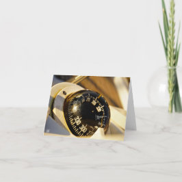 Kompas helpt navigeren en koer behouden. サンキューカード