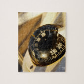 Kompas helpt navigeren en koer behouden.  ジグソーパズル (縦)