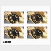 Kompas helpt navigeren en koer behouden. 長方形シール (シート)