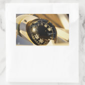 Kompas helpt navigeren en koer behouden. 長方形シール (バッグ)