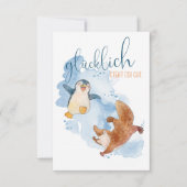 Komplimentkarte glücklich steht dir gut (正面)