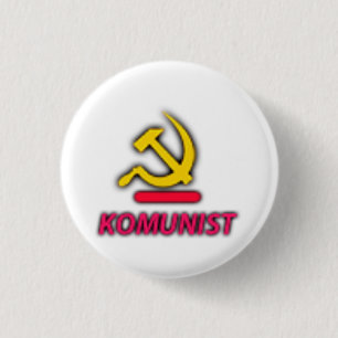 Komunistのパーティーのロゴ 缶バッジ