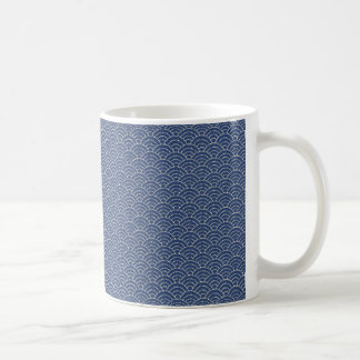 KON - Traditional Japanese design Mug　紺色-こんいろ-マグカッ コーヒーマグカップ