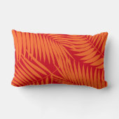 Konaのやしハワイの葉のリバーシブル ランバークッション (裏面)