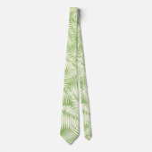 Konaのやしハワイアンの葉 ネクタイ (正面)