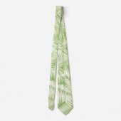 Konaのやしハワイアンの葉 ネクタイ (裏面)