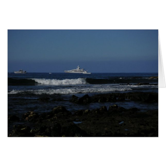 Konaのハワイの空白のなカード (正面横)