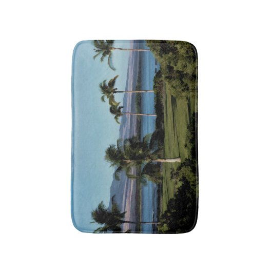 Konaの海岸 バスマット (正面縦)