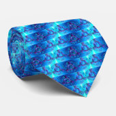 Konaの青の島の生命タイ ネクタイ (ロール)