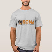 Kona long sleeve jersey w/ orange logo tシャツ (正面)
