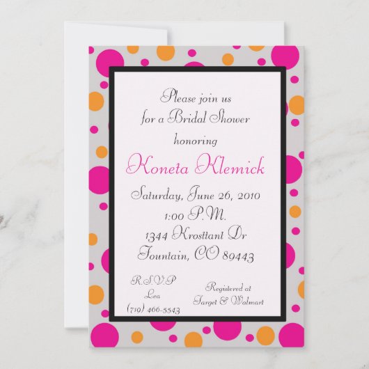 konetabrian3のコピー、ブライダルを…… 招待状 (正面)