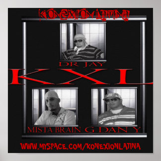 KONEXIONラテンアメリカ系女性, WWW.MYSPACE.COM/... ポスター