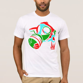 Konflictのガスマスク Tシャツ