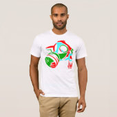 Konflictのガスマスク Tシャツ (正面フル)