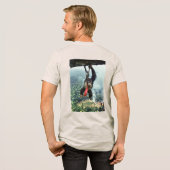 Kong '68: ジャングル巡回の責務 トライブレンドTシャツ (フル背面)