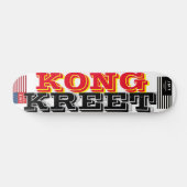 KONG KREET 公式 7 3/4インチ スケートボードデッキ (横)