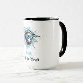 KONG Mug – 野獣を燃やす。 マグカップ (正面右)