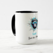 KONG Mug – 野獣を燃やす。 マグカップ (正面左)