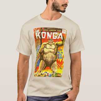 KONGA コミックTシャツ  Tシャツ
