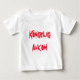 Kongelig Avkom、ノルウェー王室の語での子孫 ベビーTシャツ