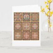 Kongokaiの曼荼羅 カード (黄色い花)