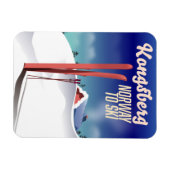 Kongsbergノルウェースキー旅行ポスター。 マグネット (横)