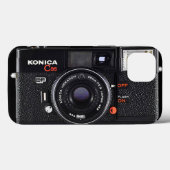 Konica C35 EFヴィンテージカメラ Case-Mate iPhoneケース (裏面 (横))