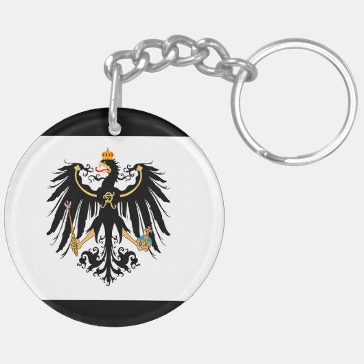 Königreich Preussen Nationalfahne キーホルダー (裏面左)
